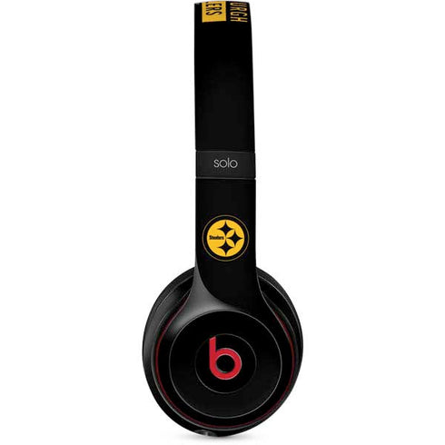 NFL Pittsburgh Steelers Black Performance Series Beats Solo 3 Wireless Skin